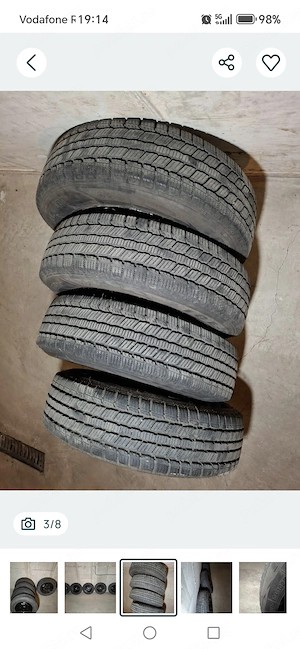 Roti Ford Transit MK6-MK7 an 2006-2015 cu cauciucuri iarna Tracmaxg - imagine 2
