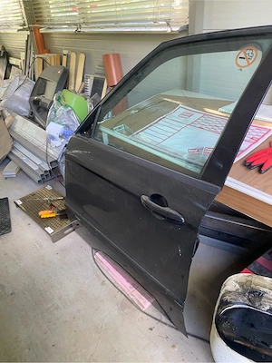 Ușă ford galaxi de culoare negru - imagine 2