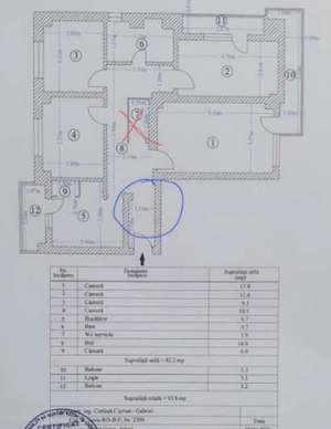 Apartament 4 camere zona -Alexandru Obregia - imagine 2