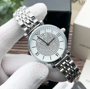 CEAS Dama Armani Premium Silver & Diamonds Elegant -NOU 2026 Superb !!