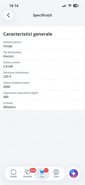 tocator(șișcorniță)marca micul fermier
