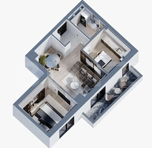 Apartament MODERN 2 camere intr un Complex Rezidential NOU la un SUPER PRET !! 