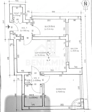 2 Camere- 47mp-Renovat-Zona Calea Bucuresti -Bibiloteca Universitatii - imagine 8