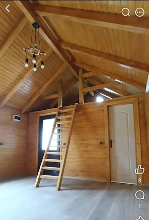 Casa din lemn + 29 de arii teren intravilan - imagine 4