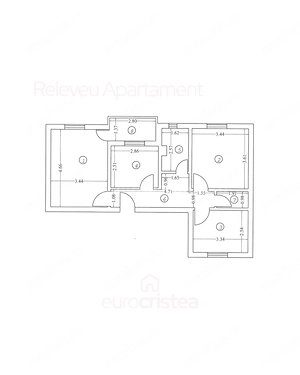 Apartament cu 3 camere de vânzare în Mangalia, strada Portului, etaj 1 - imagine 11