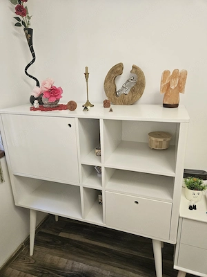 Vând Comoda Cabinet Bibliotecă Dulap alb MDF