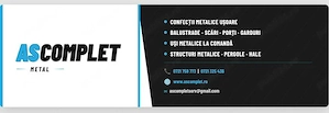 Personal atelier confectii metalice 