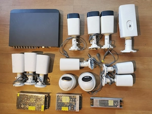 Kit Supraveghere Hikvision DVR AcuSense 16 Ch + HDD 1TB + 13 Camere