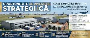  oportunitate de investiție strategică   clădire mixtă 800 mp lângă baza nato & aeroportul mk