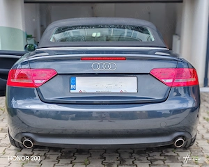 Audi A5 Cabrio   Decapotabilă - Motor 2.7 TDI, An fabricație 2011, Stare excelentă - imagine 2