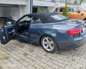 Audi A5 Cabrio   Decapotabilă - Motor 2.7 TDI, An fabricație 2011, Stare excelentă - imagine 5