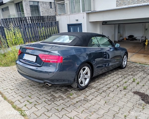 Audi A5 Cabrio   Decapotabilă - Motor 2.7 TDI, An fabricație 2011, Stare excelentă - imagine 3