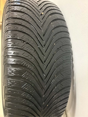 Jante Audi/VAG 5x112 cu anvelope iarna - imagine 5