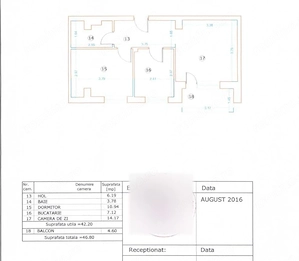  Vânzare apartament 2 camere | Titan (Auchan) | Decomandat - imagine 15
