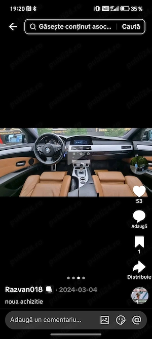 Vând Bmw e60  2.0