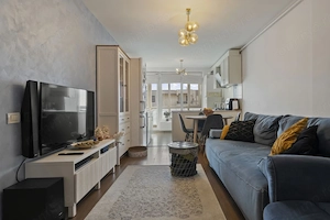 Otopeni, Central, Apartament 3 camere, 78mp, loc parcare, mobilat, centrală - imagine 2