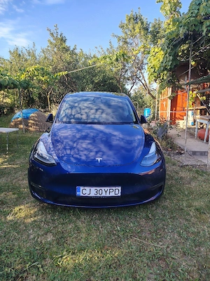 Tesla Y 2022, Dual Motor Long Range, baterie Schimbata in garanție 