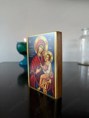 Icoană pe lemn Maica Domnului Grabnic Ascultătoarea de la Dochiariu