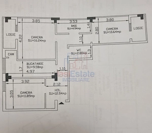 Tg Cucu zona Podul de Fier - Apartament 3 camere