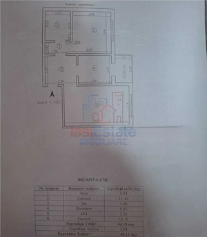 Apartament 2 camere decomandat etaj 2 - zona Dacia - imagine 6