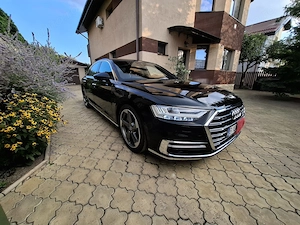 Proprietar A8 55 TFSI Quattro, 340CP, Benz Hibrid, FULL, TV, Matrix, 8x jante, 360*.. - imagine 3