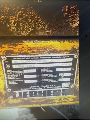 excavator Liebher  - imagine 2