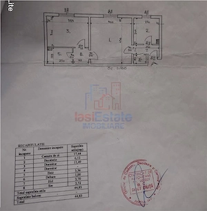 Apartament 2 camere zona Podu Ros - imagine 2