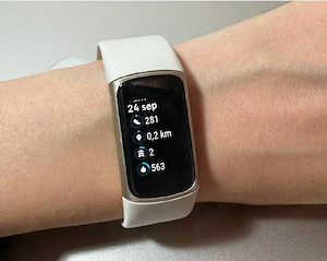 Fitbit Charge 5 ORIGINAL   Brățară Fitness Premium | GPS, ECG, SpO2, Puls, Somn   CA NOU