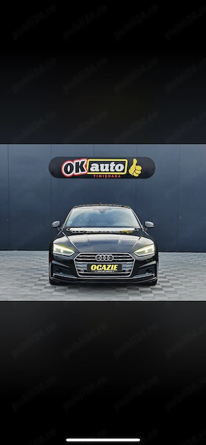 Audi A5 2.0 TDI Quattro Sline Stronic - imagine 2