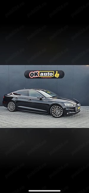 Audi A5 2.0 TDI Quattro Sline Stronic - imagine 3
