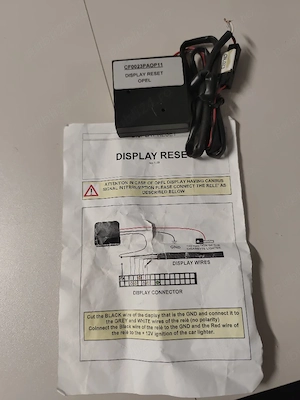modul Interfață Can-Bus pentru comenzi volan Opel Corsa D Display reset CF0023PAOP11