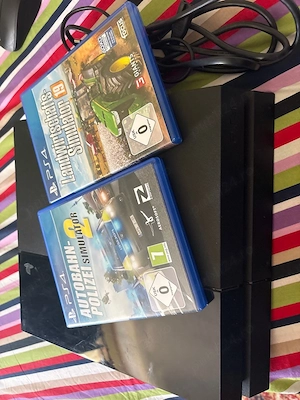 vând PlayStation 4 cu două jocuri fără consolă 