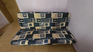 Canapea extensibilă cu ladă de depozitare