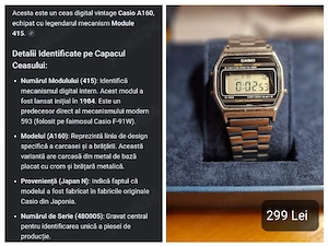 Casio A 160 (1984)