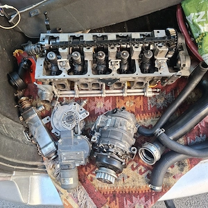 Dezmembrez VW Touareg 7L 2.5 TDI Masina personală – 174 CP – Manuală – Piele + Mahon – Piese - imagine 4