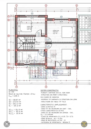 Valea Adanca str Vaii Vila duplex S=120mp teren 250mp - imagine 12