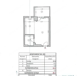 Apartament 2 camere Studio – Zona Carol - Mobilat - Direct Propietar - imagine 15