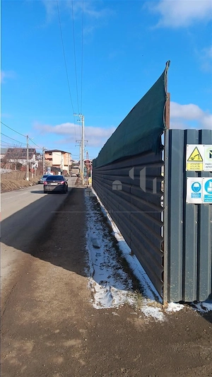 Doar 70euro mp.Visani str Principala Teren 4653mp intravilan zona de blocuri Supermarket - imagine 5