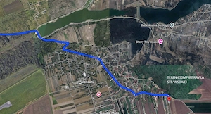 Aroneanu str Viisoarei TEREN 2 loturi x 650 mp. Intravilan cu utilitati zona construibila numai de c - imagine 9