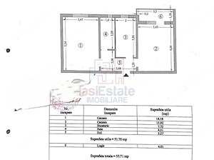 Apartament 2 camere decomandat, renovat, zona CUG - imagine 5
