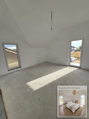Se vinde 1 2 duplex modern,garaj în casă, etaj mansardat cu pod izolat - imagine 7