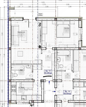 Apartament nou de vanzare cu 2 camere, bucatarie inchisa,Calea Urseni - imagine 6