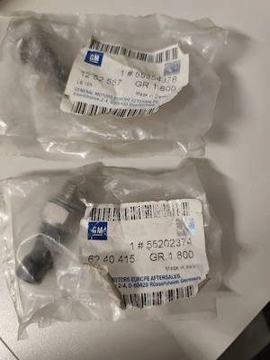 Senzori presiune ulei Opel Astra G Zafira Meriva Vectra B C GM 903360390 Nou original  - imagine 3