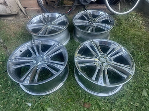 Vând jante crom pe 19 inch pentru BMW seria 3 - imagine 2