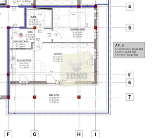 Apartament 2 camere etaj 1 cu terasa de 38 mp zona Pictor Brana - imagine 11