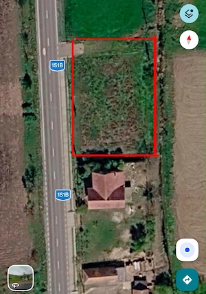 Teren intravilan 1400mp, front 48m, utilități la limită, 15 min de Târgu Mureș, Cerghid