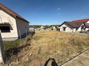 Teren intravilan Cristian   autorizatie casa, proiect, toate utilitatile