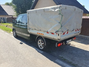 Vand VW T5 Doka TRACTIUNE 4X4 Aer conditionat Recent adus Germania Impecabila  - imagine 4