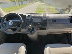 Vand VW T5 Doka TRACTIUNE 4X4 Aer conditionat Recent adus Germania Impecabila  - imagine 9