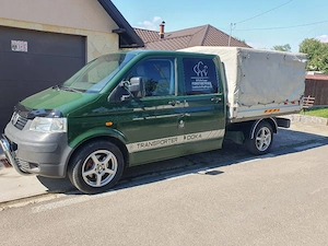 Vand VW T5 Doka TRACTIUNE 4X4 Aer conditionat Recent adus Germania Impecabila  - imagine 3